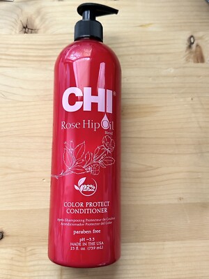 CHI Rose Hip Oil Color Protect Conditioner- 25 fl oz / 739 mL - New
