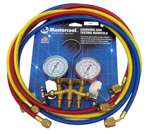 MASTERCOOL Set de 3-36 tuyaux haute pression 1/4 avec