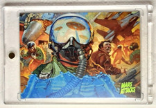 2013 Topps Mars Attacks! Invasionskarte 5 LUFTWAFFENANGRIFF