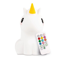 LumiPets LED Kids' Night Light w/Remote - Unicorn