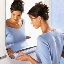 50X200cm Rectangle Acrylic Fashion Sticker Wall Mirror for Bathroom