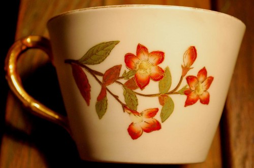 Antike ROYAL WORCESTER Porzellan Schnurrbart Tasse BLUSH IVORY Floral vergoldet 1884 - Bild 2 von 12