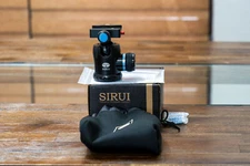 Black SIRUI Aluminium Tripod Head (K-10X) - Includes Quick Release Plate