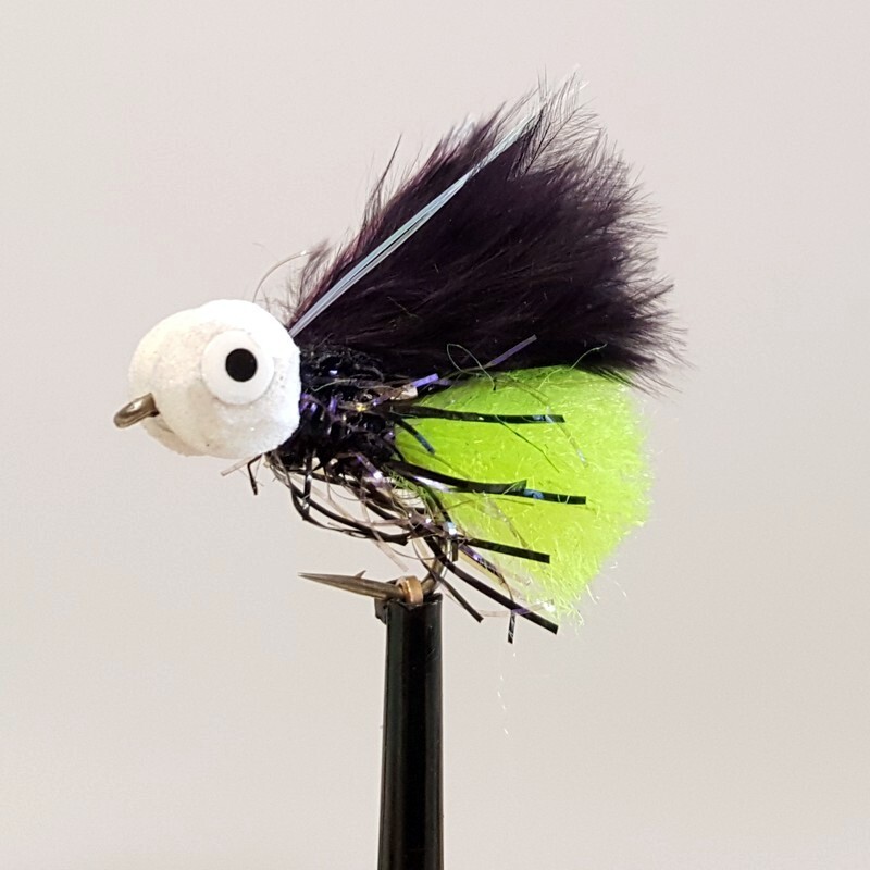 3 x Straggle Viva Booby Fly Fishing Trout Flies Size 10 (BB17)