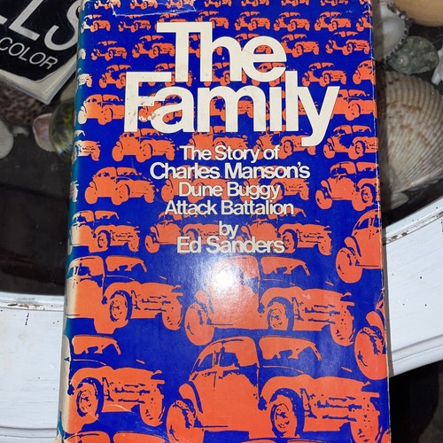 THE FAMILY Ed Sanders CHARLES MANSON HC DJ BCE w/Chapter 5 Intact 1971