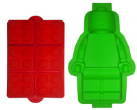 Candy Molds For Lego Lovers Chocolate Ice Cube Silicone Baking Blocks And Robot Candy Molds For Lego Lovers Chocolate Ice Cube Silicone Baking Blocks And Robot