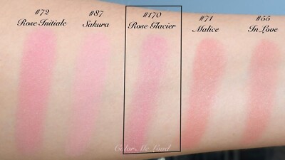 チーク CHANEL JOUES CONTRASTE 170 ROSE GLACIER Chanel 170 Rose Glacier Powder Blush Joues Contraste for sale