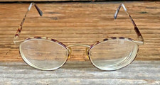 VINTAGE Giorgio Armani 163 EYEGLASSES GA 163 830 Tiger Tortoise  Gold 130