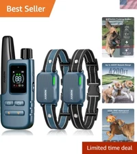 Dog Training Collar for 2 Dogs, 4200FT Remote, 4 Training Modes, Waterproof