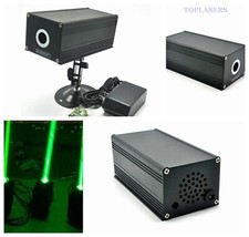 12V Fat Beam 532nm 100mW Green Laser Module for Room Escape Long-Time Working