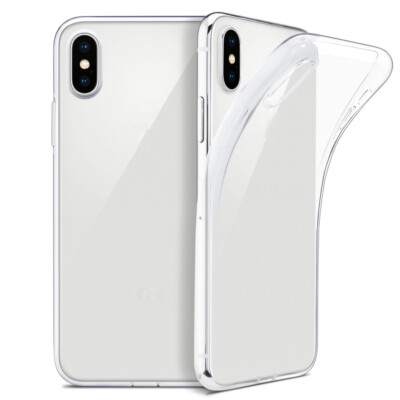 Clear Crystal Transparent Soft TPU Case Cover Fit For iPhone 11 12 PRO XS Max