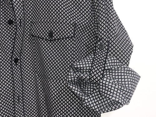 Express Design Studio Mens Fitted Black Size S 14 1/2 Buttom Up - 第 4/6 張圖片