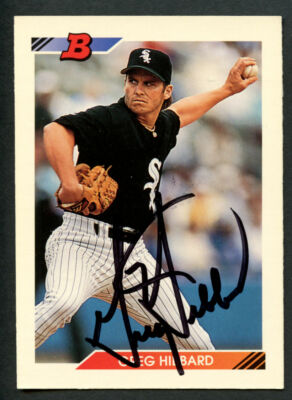 Greg Hibbard #325 signed autograph auto 1992 Bowman Baseball Trading Card