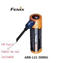 1PCS Fenix ARB-L21-5000U 5000mah FOR Wuben Ultra Fire Mankerlight Flashlight