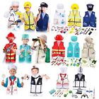 8 Set Kids Dress up Clothes and Disposable Toys, Pretend Play Costumes