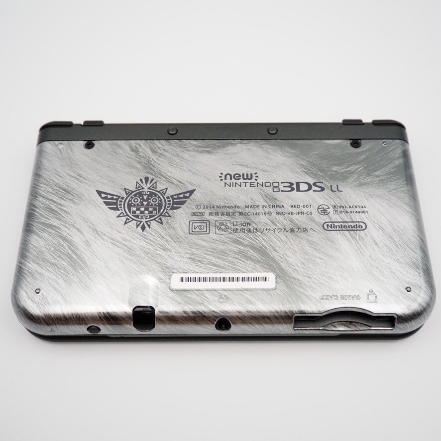 NINTENDO New 3DS LL XL Monster Hunter 4G Console JP ver. + 3G/4/4G