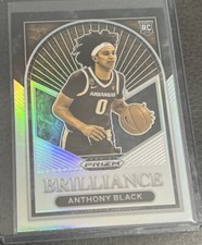 2023 Prizm Silver Brilliance Anthony Black Rookie No. 10!