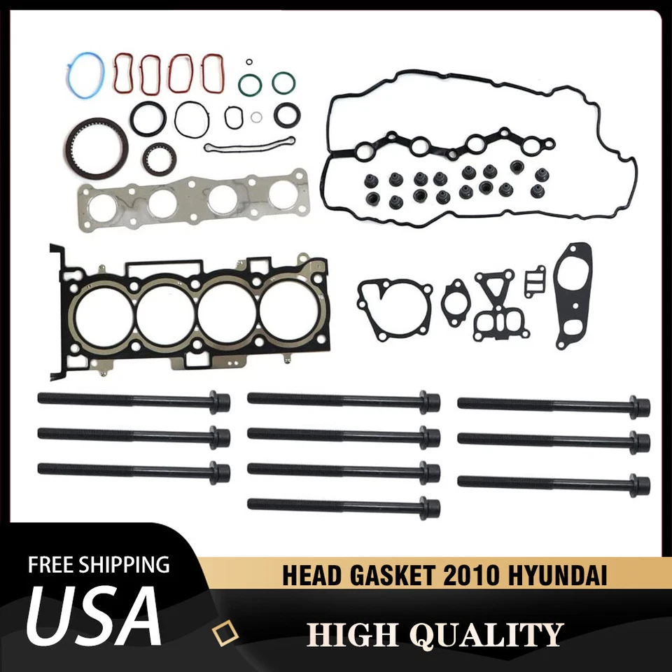 Kit de cojinete de varillas del cigüeñal del motor para Hyundai Sonata Kia Forte Optima 2,4 L DOHC Foto 3 de 4