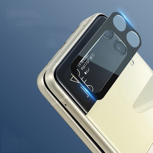 Für Samsung Galaxy Z Flip 4 5G Hartglas Kamera Objektiv Displayschutz UK ## $ - Zdjęcie 9 z 13