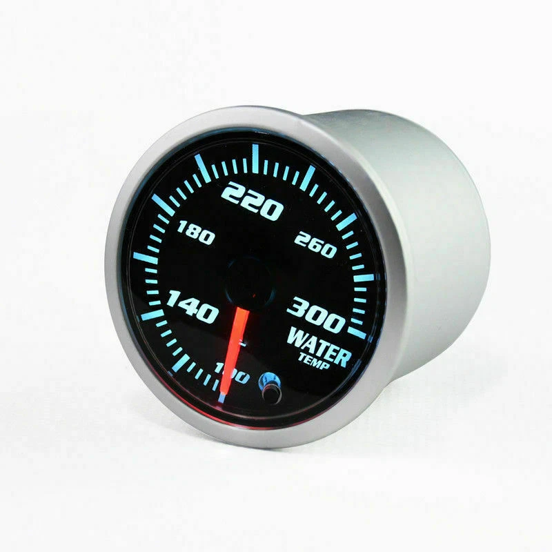 Универсальный светодиодный автомобильный датчик температуры воды по Фаренгейту диаметр 2 дюйма 52 мм - Изображение 3 из 4