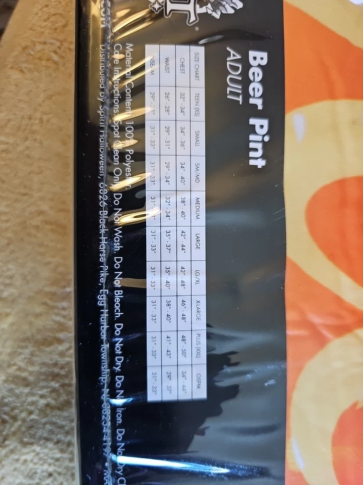 Spirit Halloween VASO DE PINTA DE CERVEZA Fiesta Disfraz Adulto Unisex Talla Única Foto 4 de 4