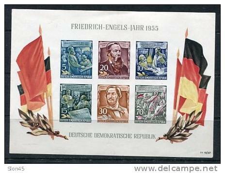 Germany 1955 Mi 447-509 MNH/MH Complete Year (-9 stamps)+3 Blocks Mi 11-3 - Picture 3 of 6