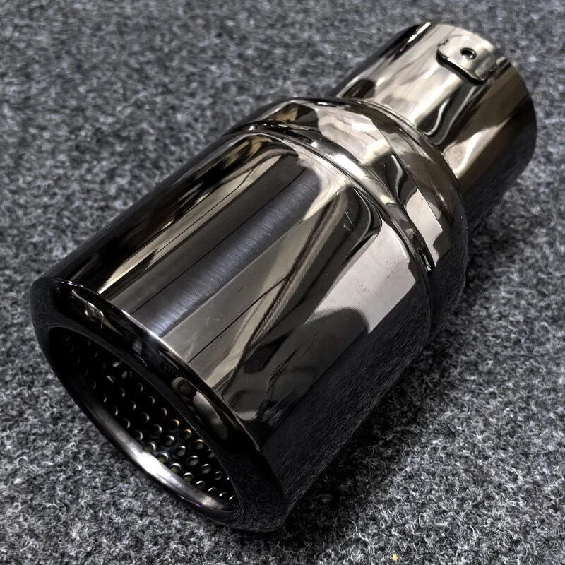 Rear Exhaust Tip Muffler Tailpipe For 08-25 Jeep Wrangler Rubicon Sport Black 1P - Image 3 of 3