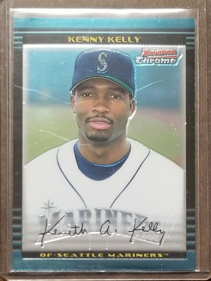 2002 Bowman Chrome #305 Kenny Kelly Seattle Mariners Baseball Card