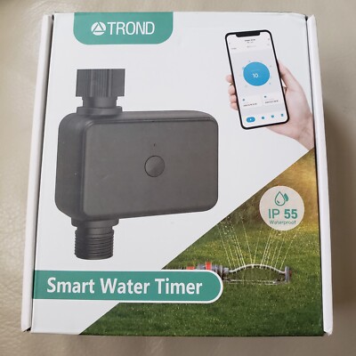 TROND Smart Water Timer TD-SH01 works 2.9-116 PSI Waterproof IP55