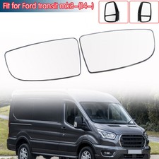 Wing Mirror Glass Lower Convex Left+Right For Ford Transit 150 250 350 2015-2019