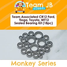 Team Associated CR12 Ford, Tioga, Toyota, MT12, MC12+ Lux -18 Pc Bearings Kit