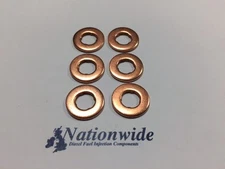 BMW 730 Ld 3.0 Common Rail Diesel Injector Washers/Seals x 6
