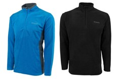 NWT Columbia MEN  S Pine Ridge Half Zip Fleece Sweatshirt Light Weight