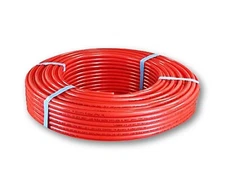 Oxygen Barrier PEX-B Tubing 5/8 In x 100 Ft Radiant Heating System for Winter