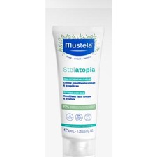 Image of Mustela Stelatopia Extremely Dry Skin Emollient Face Cream & Eyelids 1.35 oz