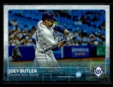 2015 Topps Update #US308 Joey Butler Rainbow Foil Card Tampa Bay Rays