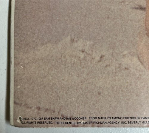 Portal Publications “MARILYN MONROE” Full Body Beach Poster 36x12 Sam Shaw RARE - Picture 7 of 11