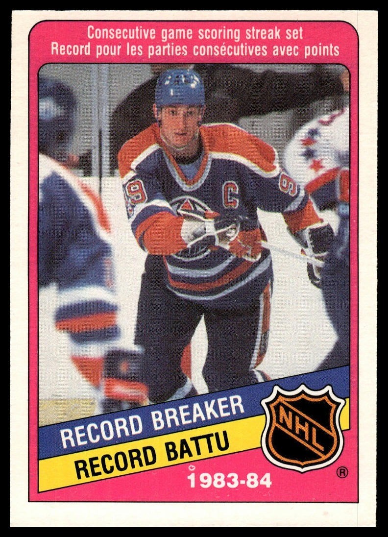 1984-85 O-Pee-Chee #388 Wayne Gretzky HOF