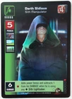 Darth Sidious Sith Manipulator REFLECTIONS FOIL [pics] star wars young jedi ccg