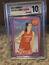 Caitlin Clark Limited Edition Art Card  Indiana Fever Encased By MPRINTS  A