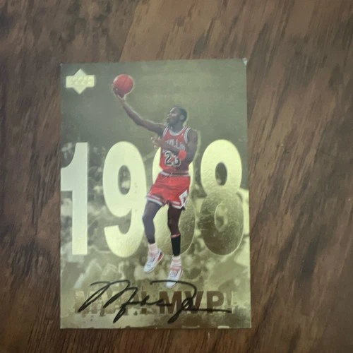 Upper Deck MVP Highlights Michael Jordan 4/12 Chicago Bulls NBA 1988 Card