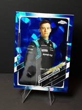 MARCUS ARMSTRONG 2021 TOPPS FORMULA 1 CHROME SAPPHIRE #73 F2 DAMS FUTURE STARS