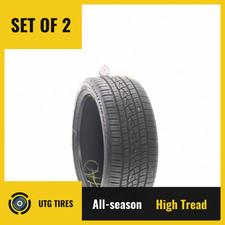 Set Of 2 Used 22540zr18 Continental Controlcontact Sport Srs Plus - 8.532