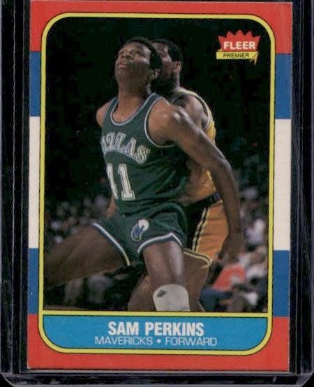 1986-87 Fleer #86 Sam Perkins