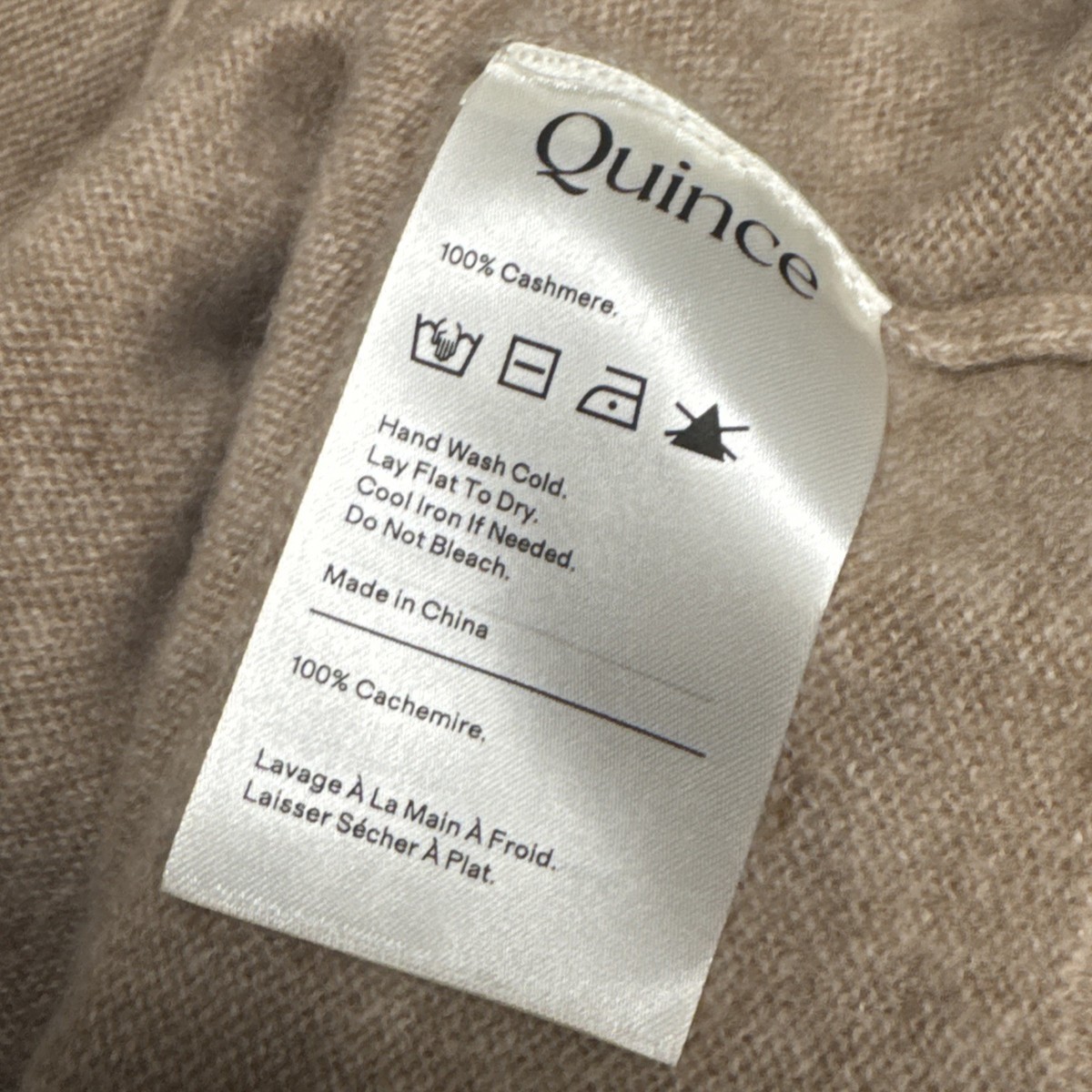 NWT Quince 100% Mongolian Cashmere Robe Women