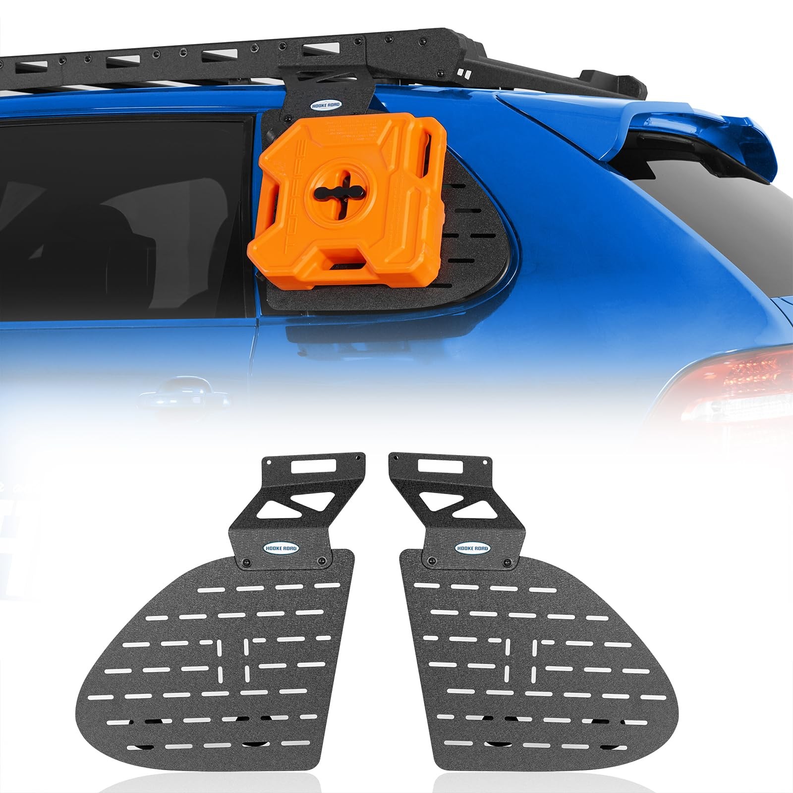 Rear Window Molle Panel Cargo Rack for 2003-2010 Porsche Cayenne 2PCS