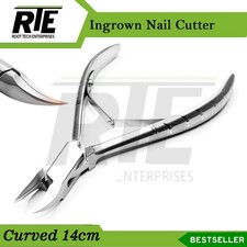 Stainless Steel Toenail Clipper for Ingrown  Thick Nails Wide Jaw Toe Cutter