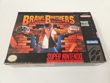 Brawl Brothers Box Only Authentic Super Nintendo SNES