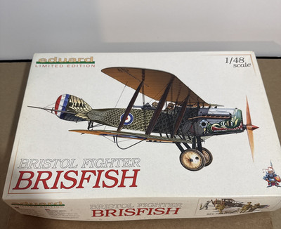 Eduard 1118 Bristol Fighter Brisfish w/RFC Crew 1:48 Model Kit Czech Republic