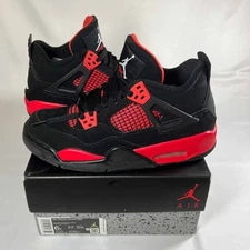 Nike Air Jordan 4 Retro GS Red Thunder Men's Shoes - Size 6 - Ships Now